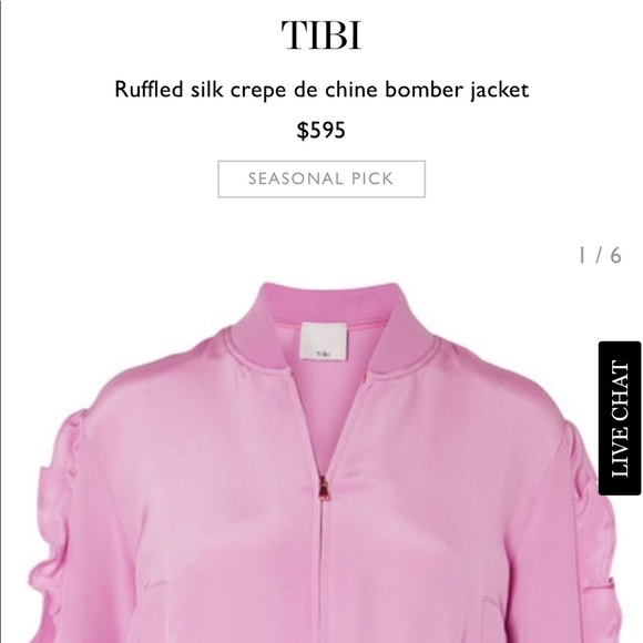 TIBI silk bomber jacket - Picture 7 of 7